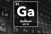 Periodic table of the elements – 31 – Gallium
